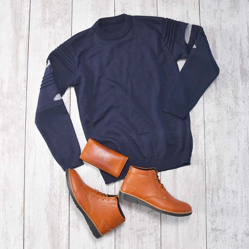 پلیوربافت مردانه مدلELYAD