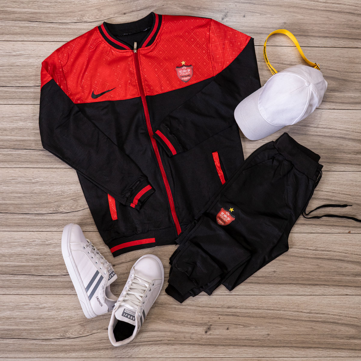 ست سوئیشرت شلوار پرسپولیس مردانه مدلRader