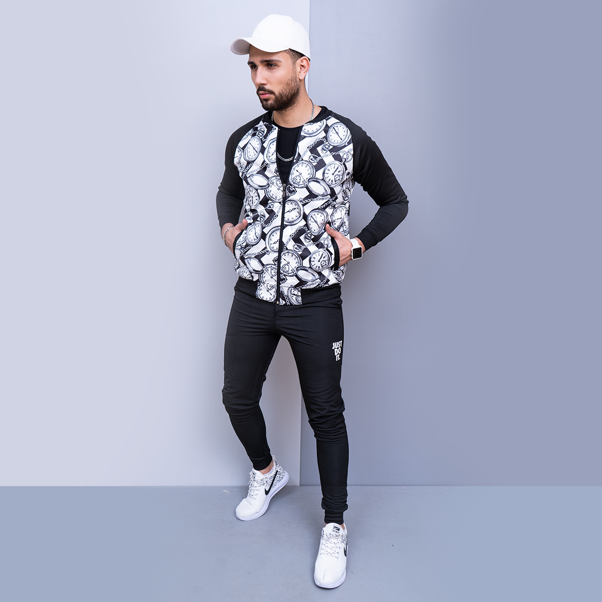 ست سوئیشرت شلوار مردانه مدل Takno