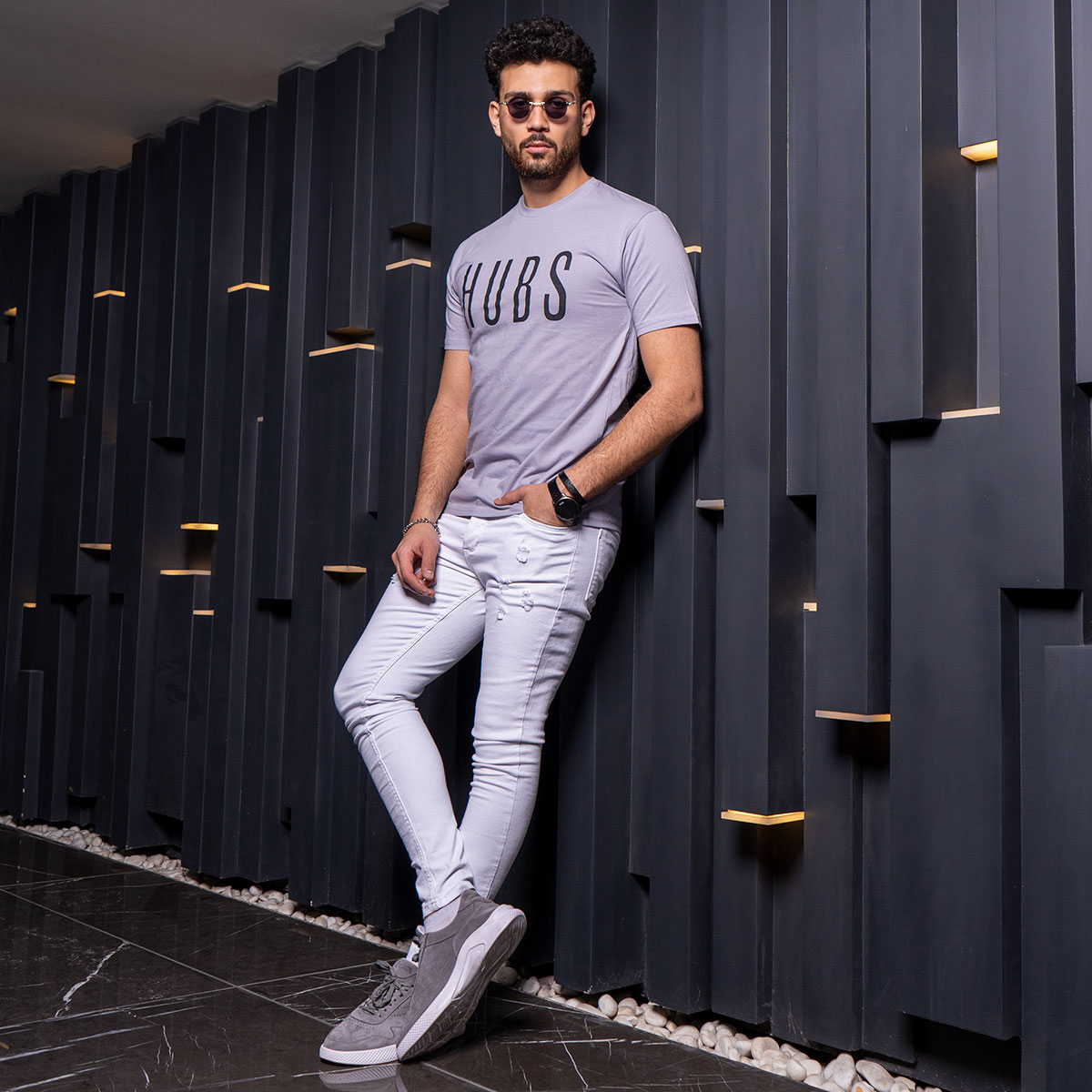 تيشرت مردانه مدلHubs