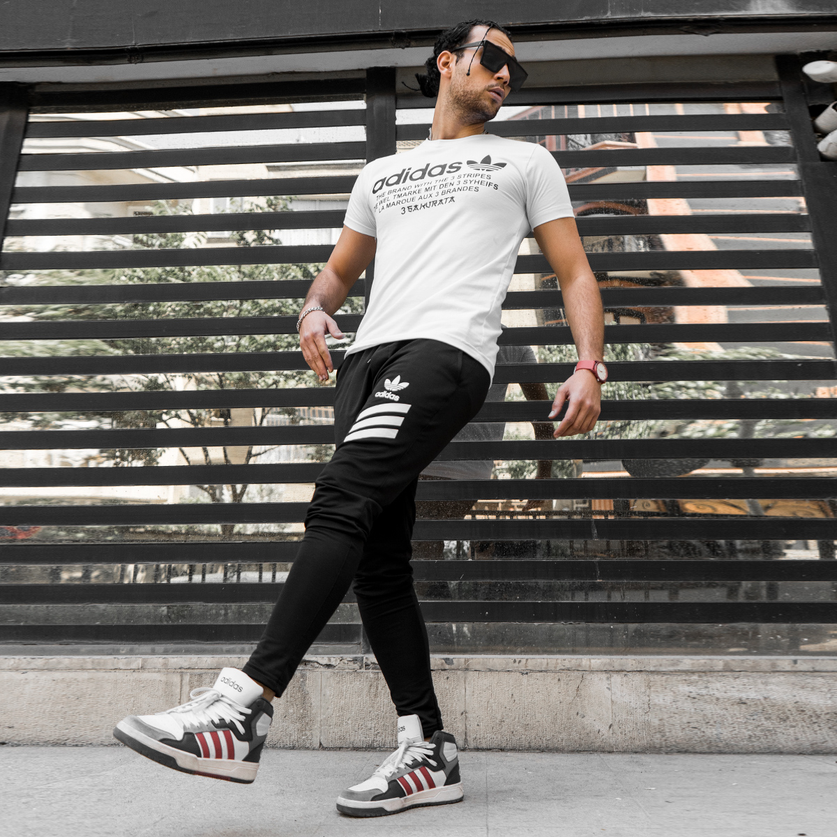 ست تیشرت شلوار adidas مردانه مدل Aspen