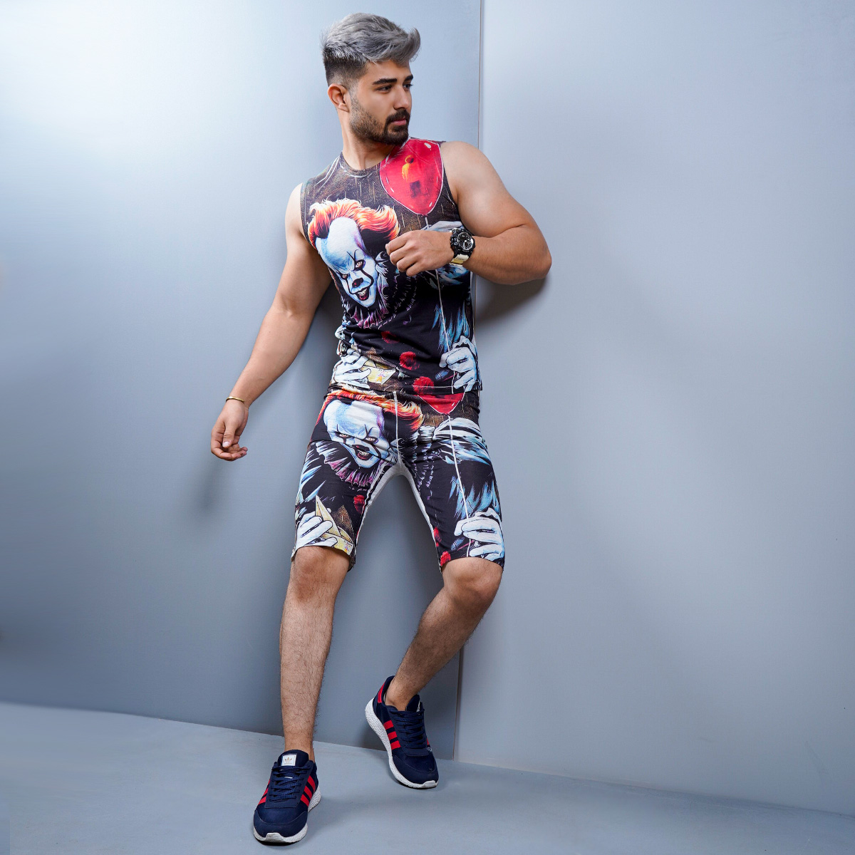 ست ركابي شلوارك مردانه مدل Eit