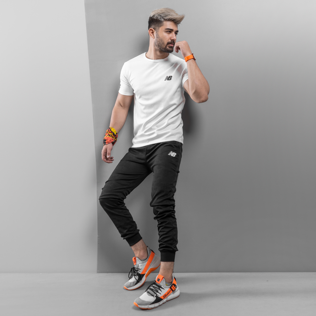 ست تیشرت شلوار NBمردانه مدل Colm