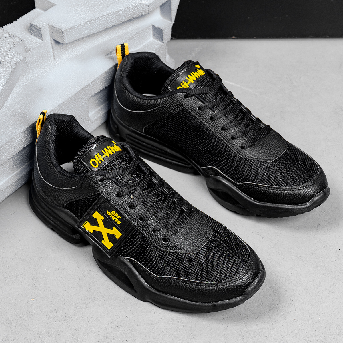 کفش ورزشی مردانه اف وایت مشکی مدلNamit