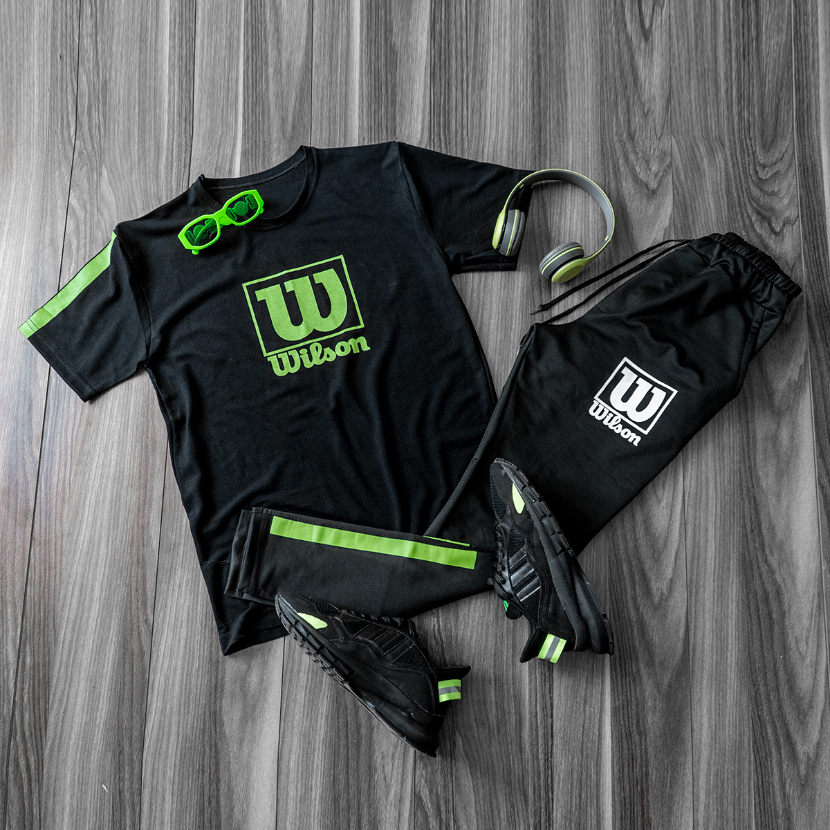 ست تیشرت شلوار Wilson مردانه مدل Cruz