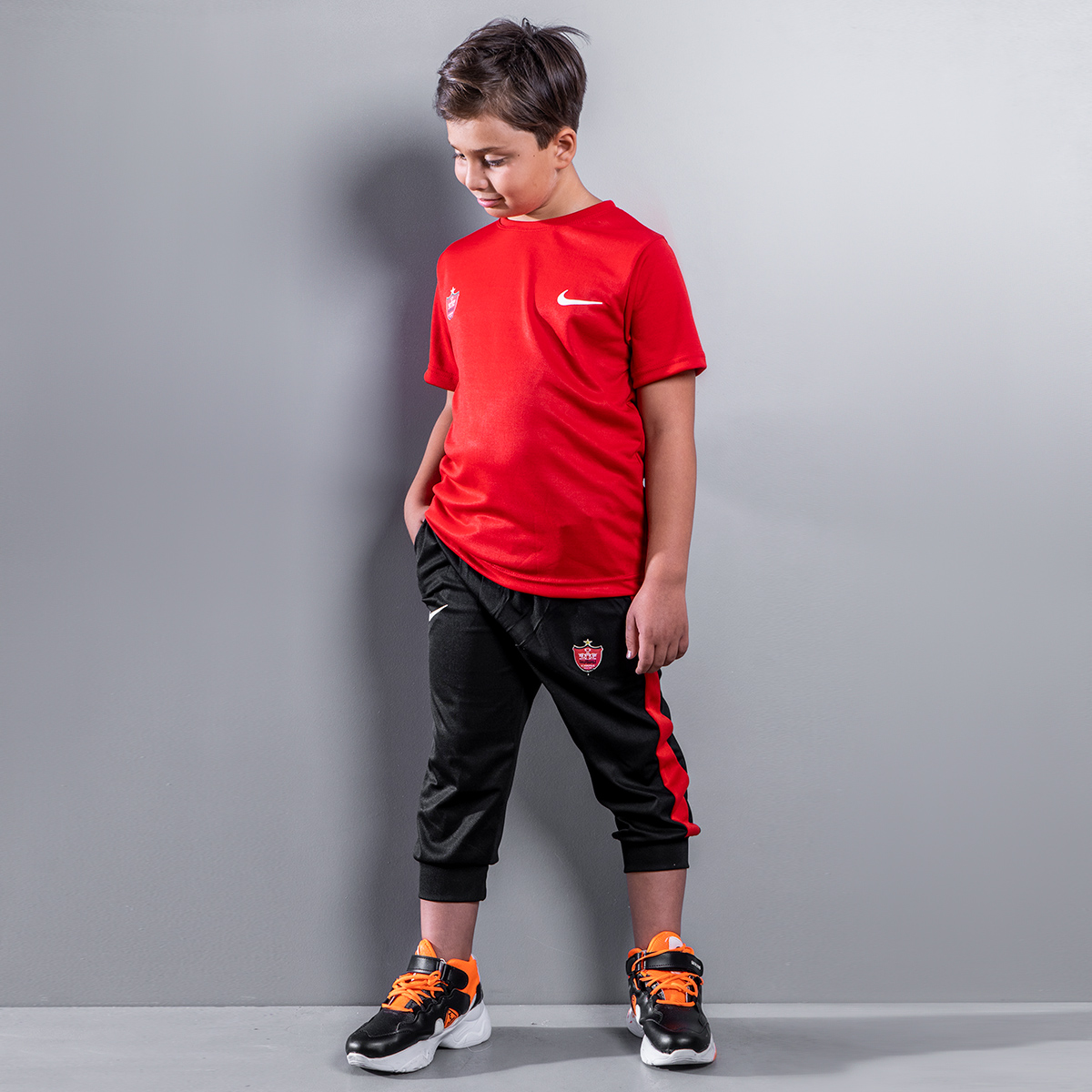 ست بچگانه تیشرت شلوارک پرسپولیس مدل Arox