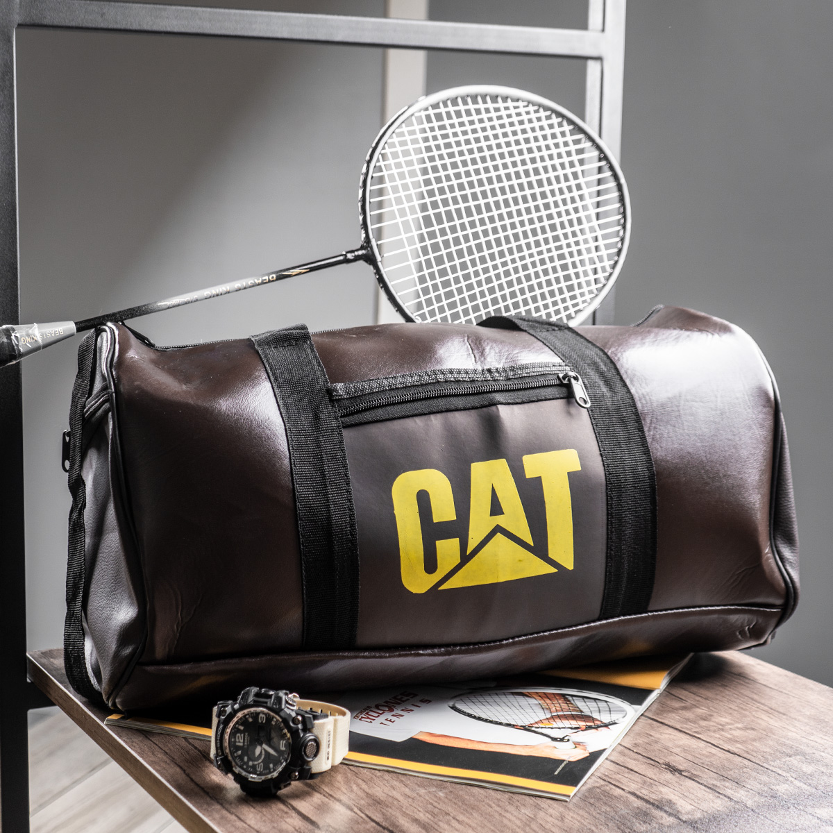 ساک CAT قهوه ای مدل Pilar