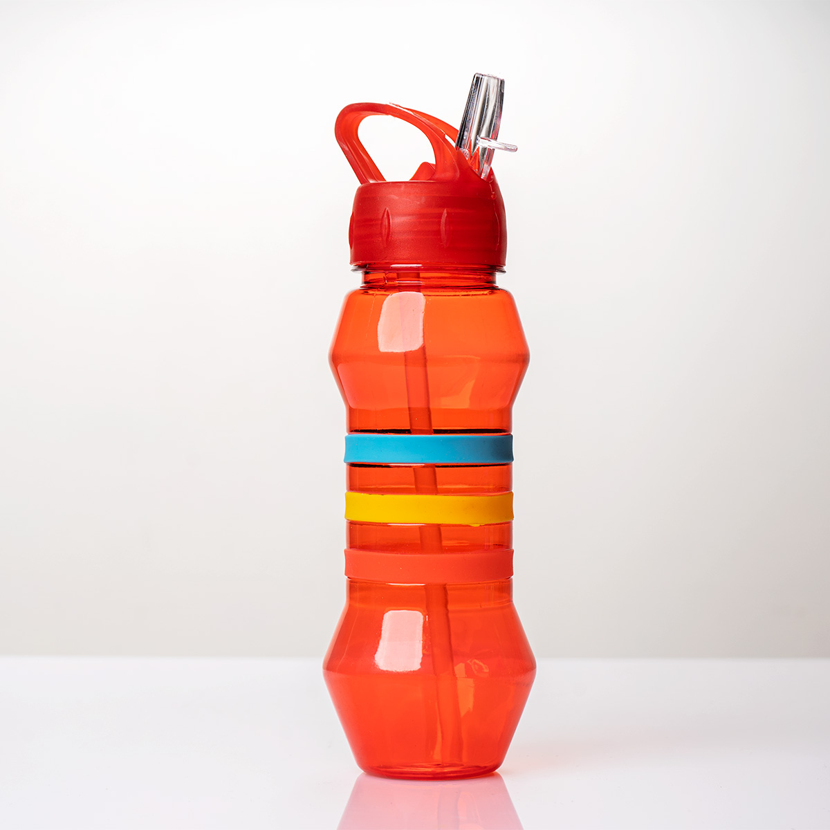 قمقمه آب قرمز مدل پرچمی