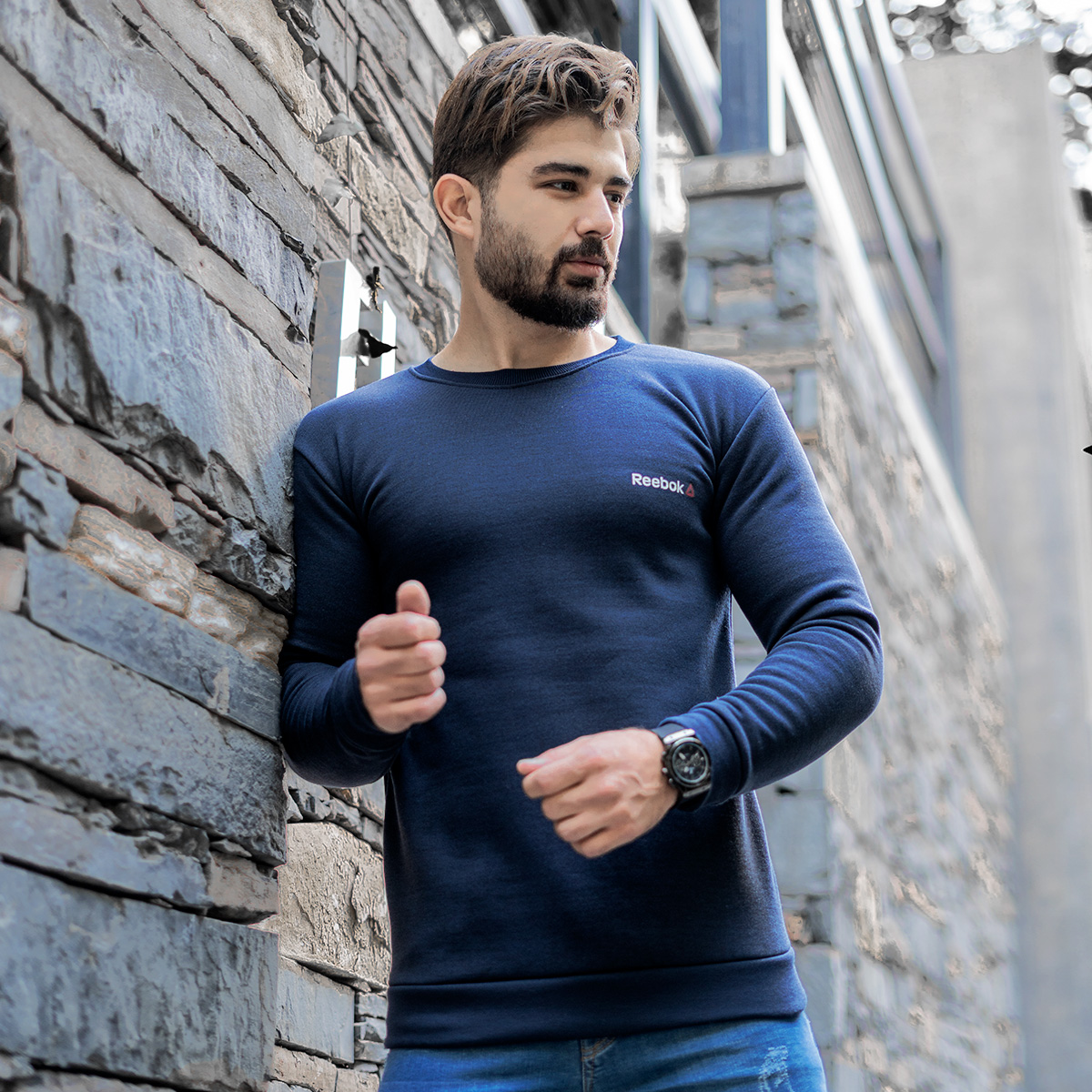 دورس ریبوک سرمه ای مردانه مدلivano