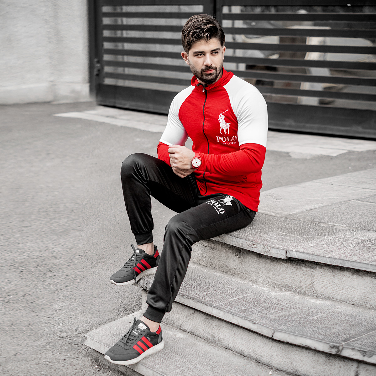 ست سوییشرت شلوارPolo مردانه مدلzina