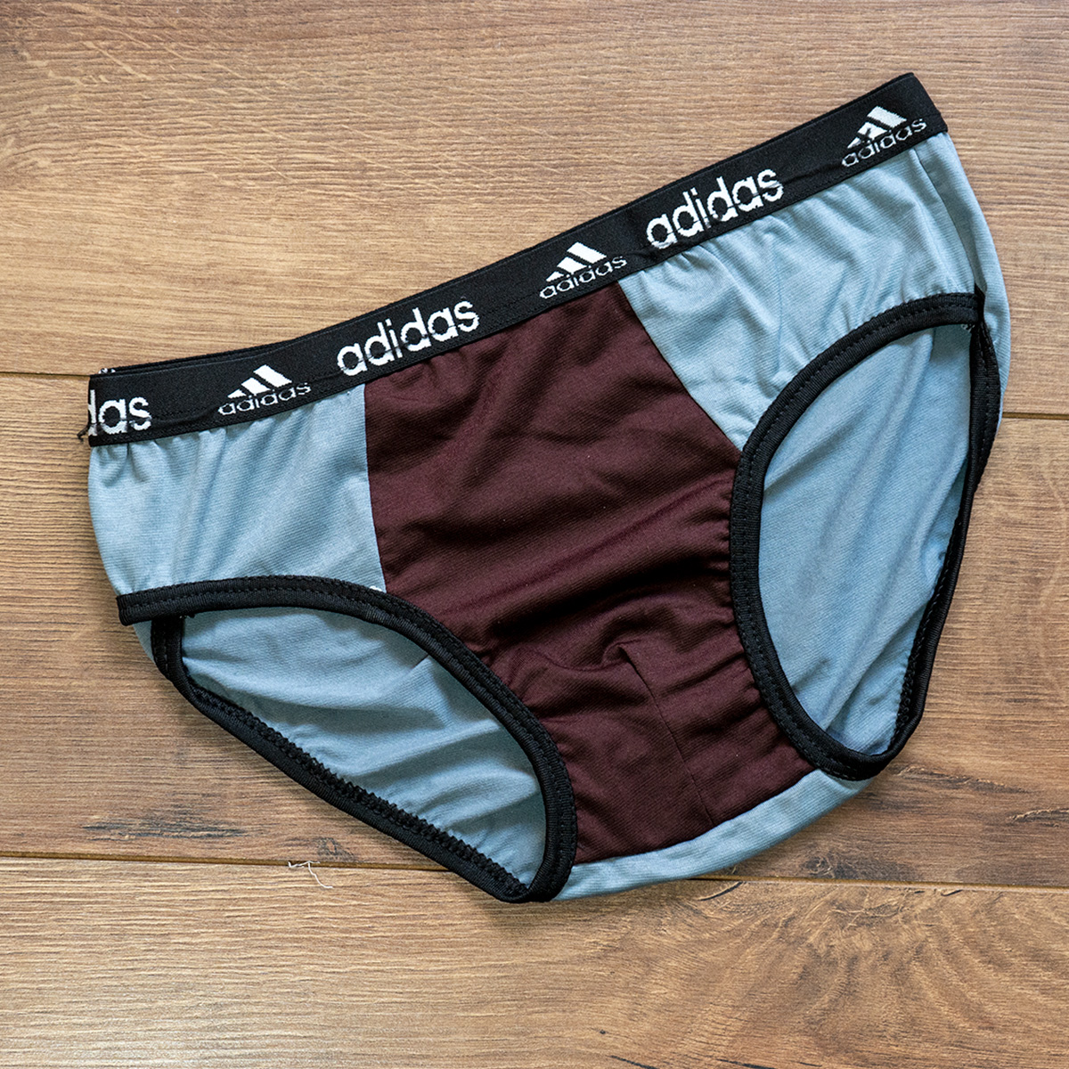 شورت مردانه طوسی وسط قهوه ای مدل alfa