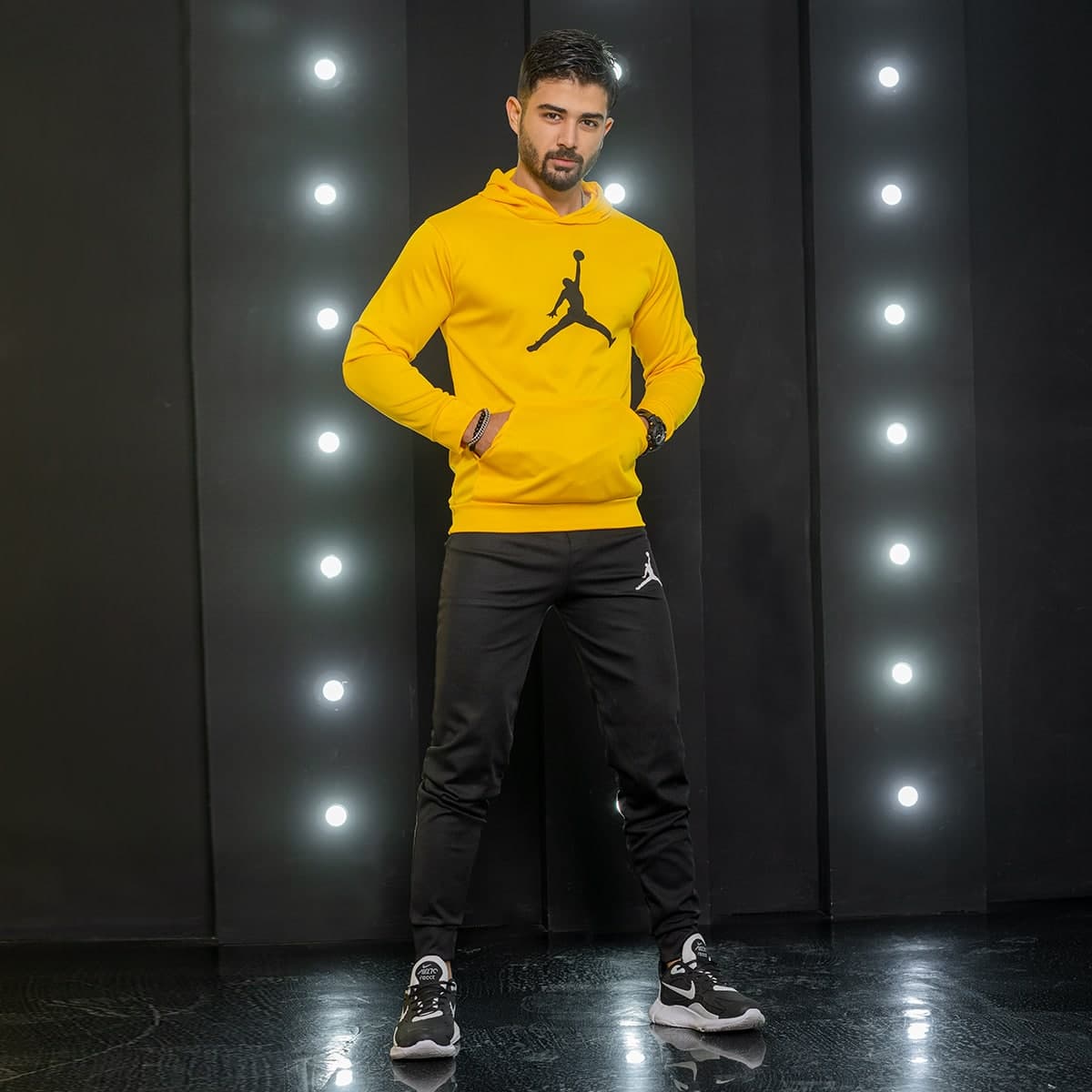 ست هودی شلوار مردانه جردن مدل Eria