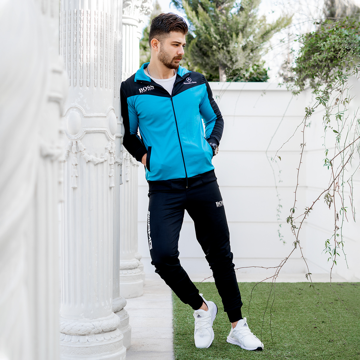 ست سوئیشرت شلوار Mercedes-Benz مردانه مدل AMG