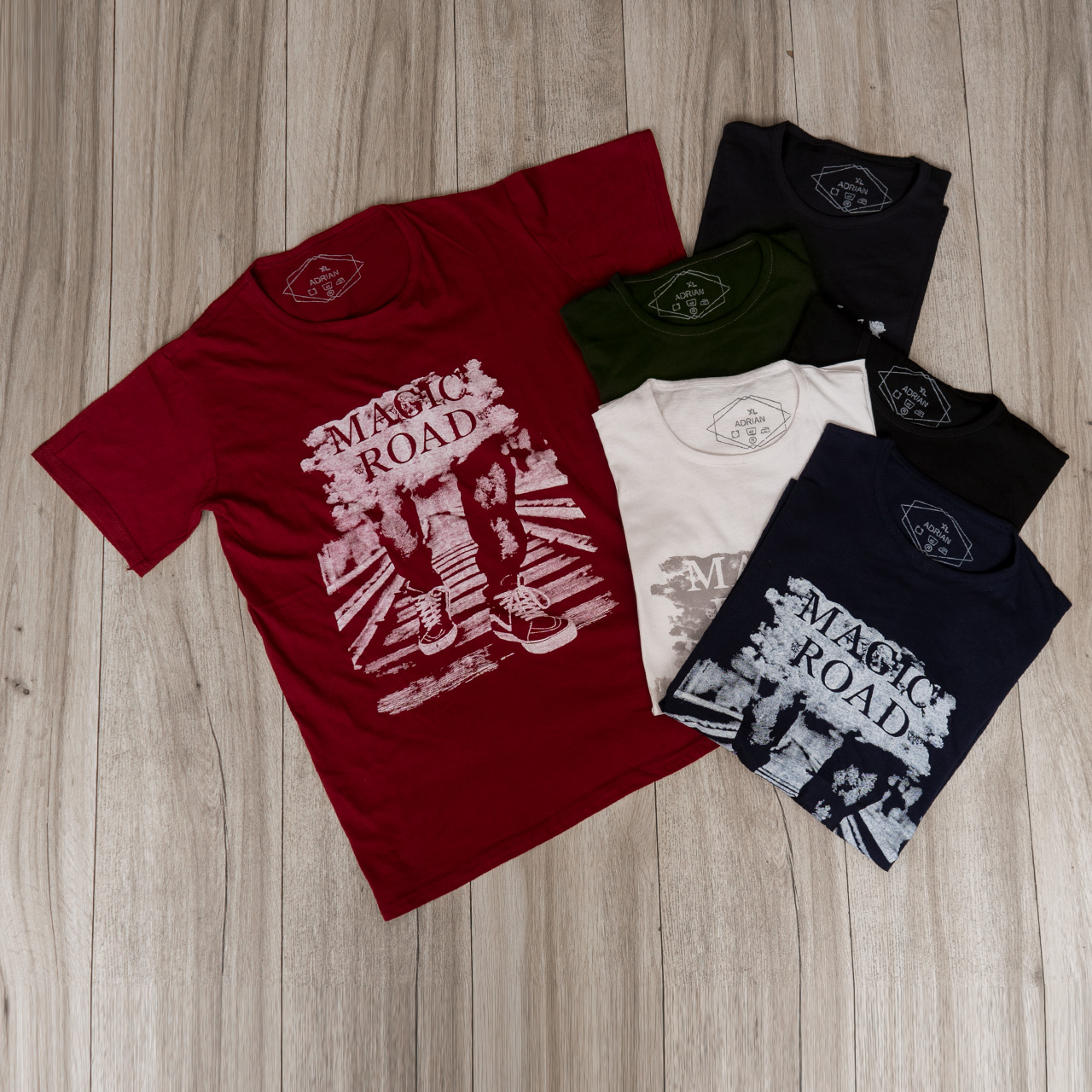 تیشرت (T) مردانه سفید مدل magic