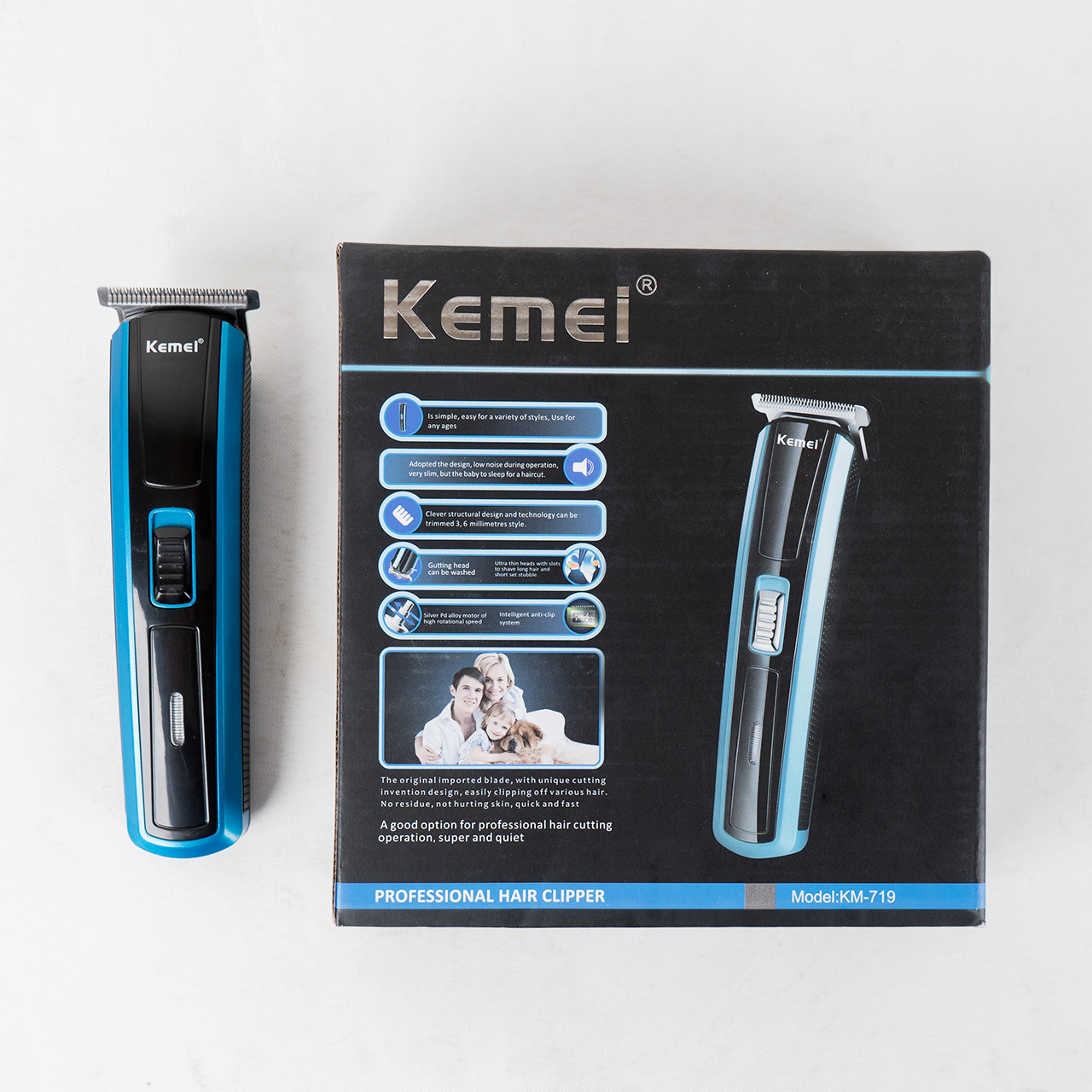 ماشین اصلاح Kemei مدل KM-719