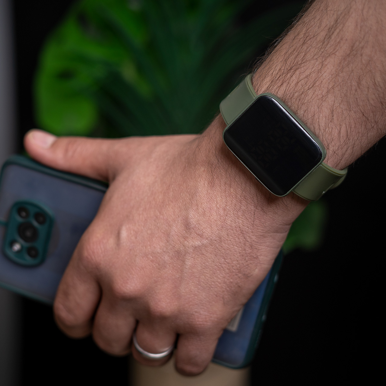 ساعتLED سبز مدل W330