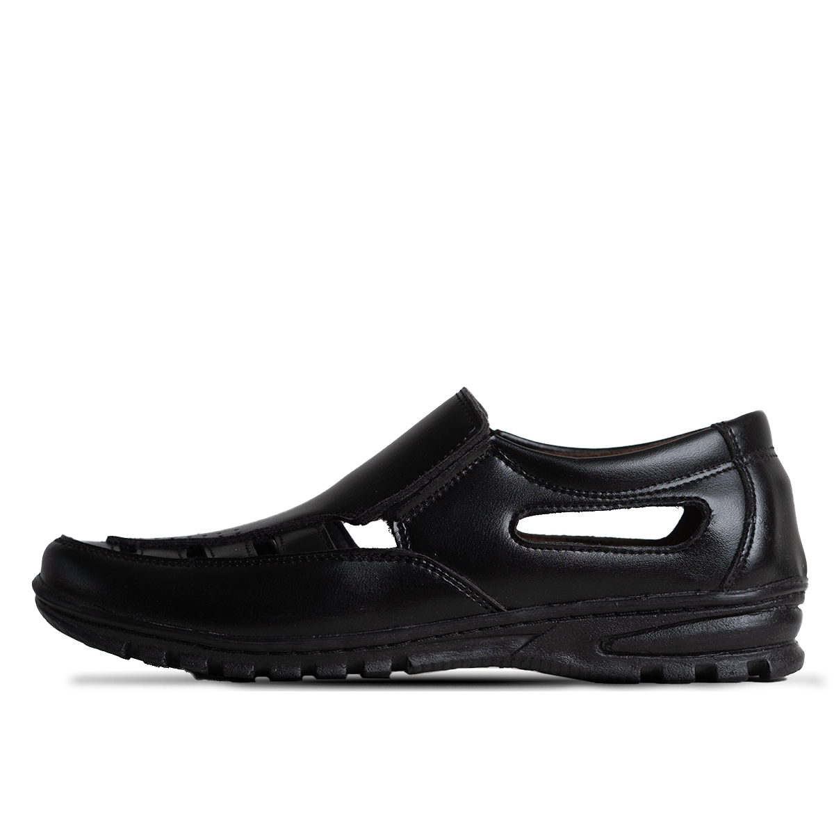 صندل مردانه مشکی مدل dikan