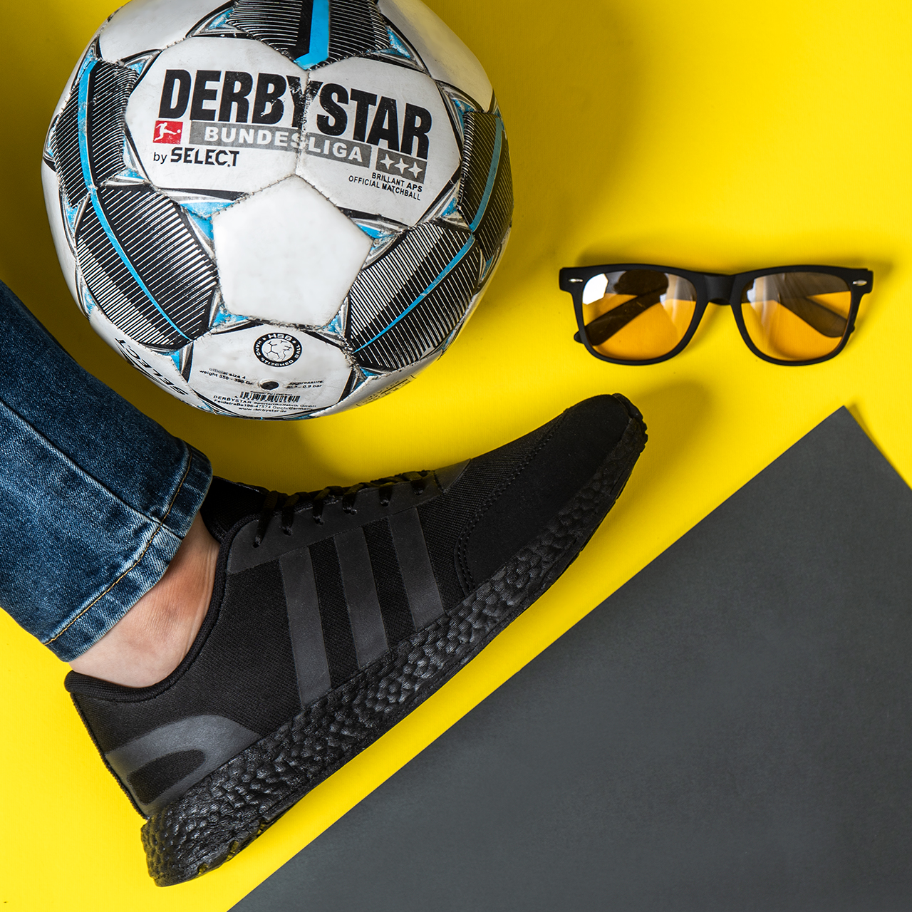 کفش ورزشی آدیداس مردانه مشکی زیره مشکی مدل Hami