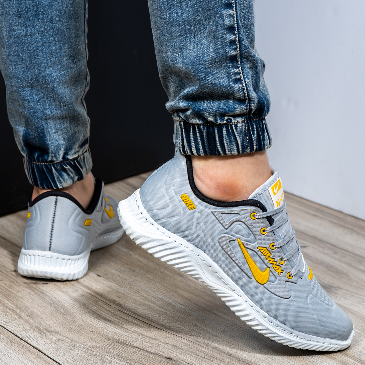 کفش دونایک طوسی (T)مردانه مدلAIR MAX