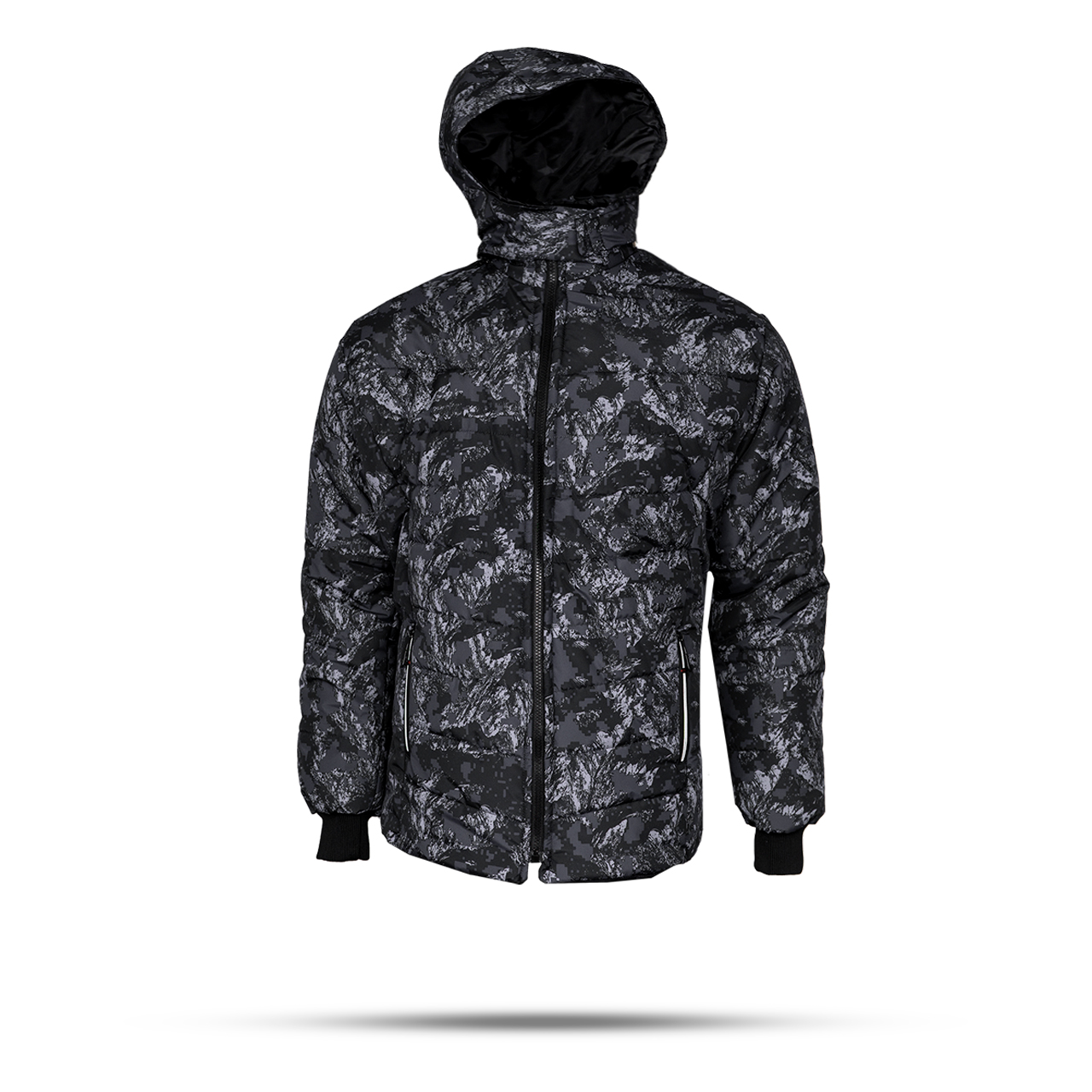 کاپشن ابرو بادی-مشکی مردانه مدل L170