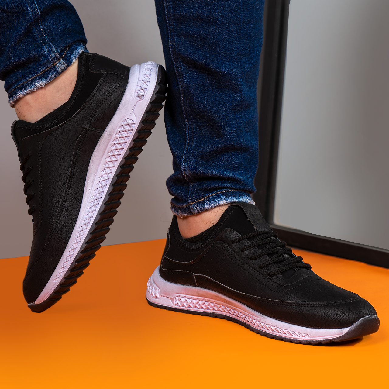 کفش ورزشی مردانه مشکی مدلDutti