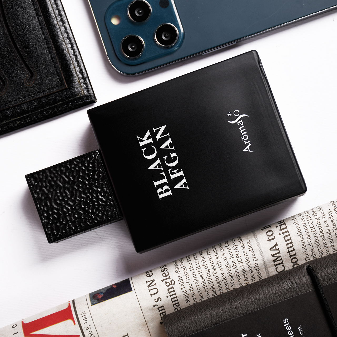 عطر مردانه مدل Black Afgan