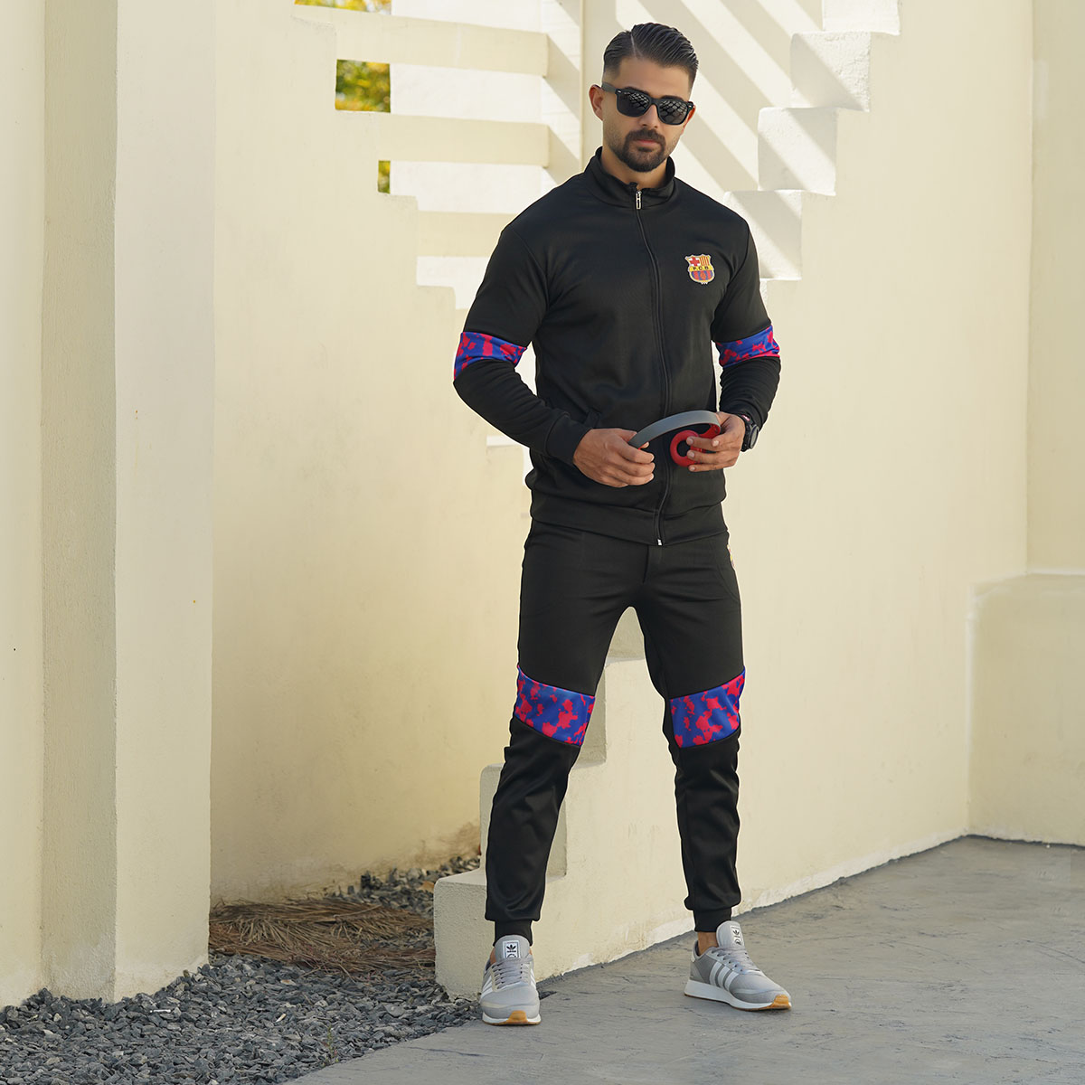 ست سوییشرت شلوار Barcelona مردانه مدل B550