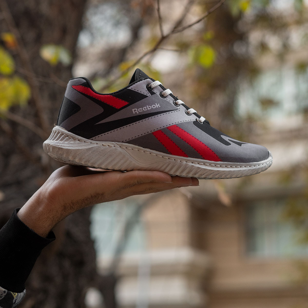 کفش ورزشی (T) ریبوک طوسی مردانه مدل adena