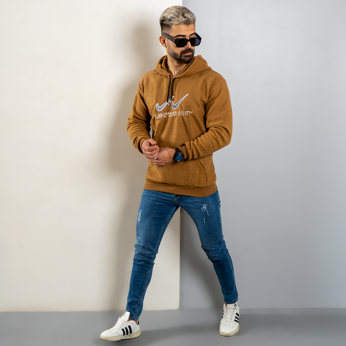 هودی مردانه نسکافه ای 2Nike مدل kavalo