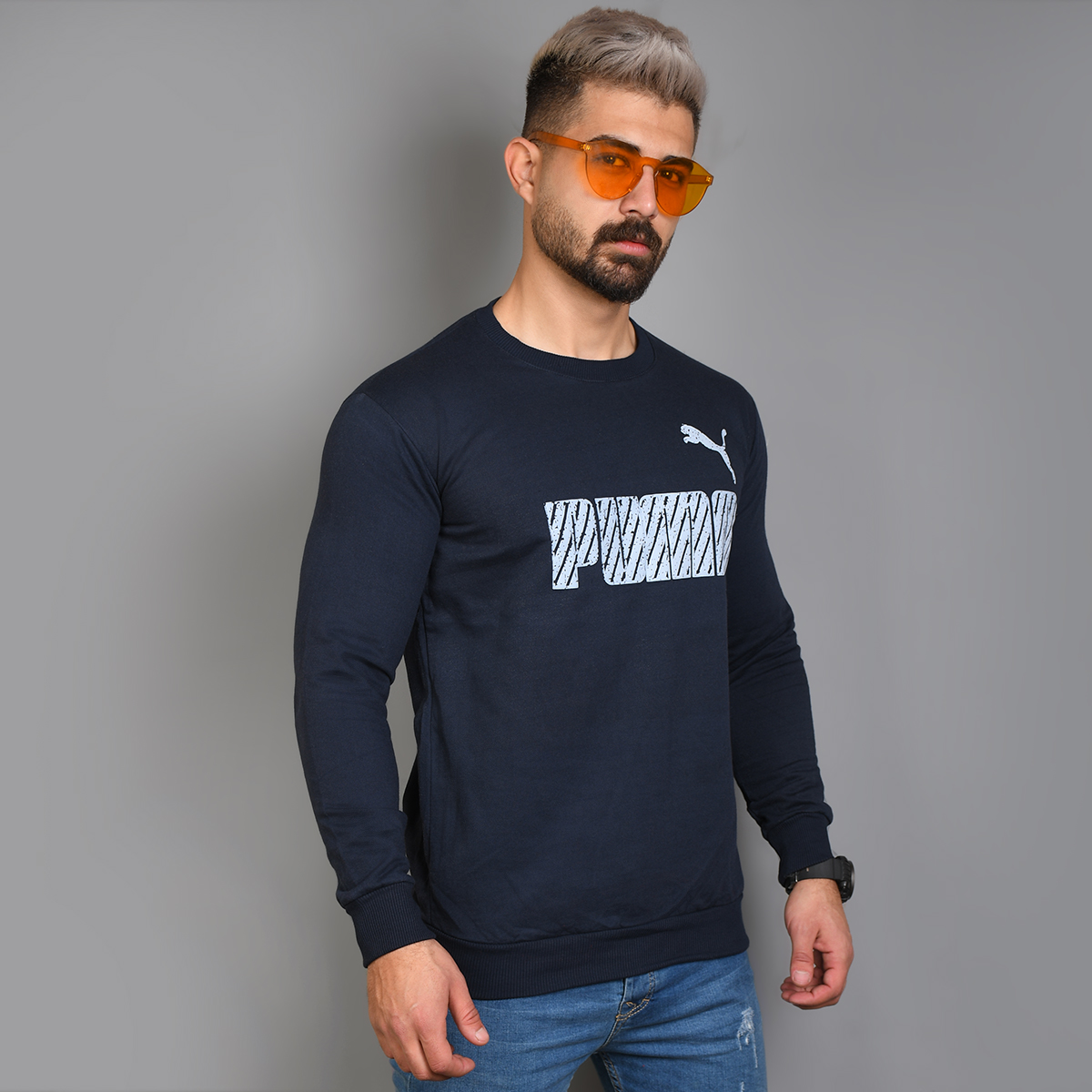 دورس مردانه Puma سرمه ای مدل varan