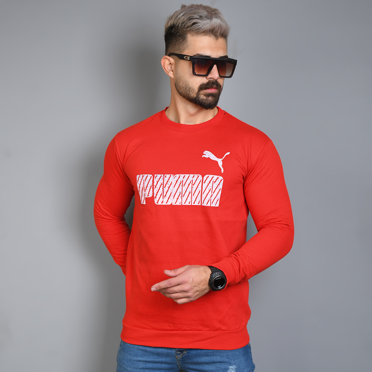 دورس مردانه Puma قرمز مدل varan