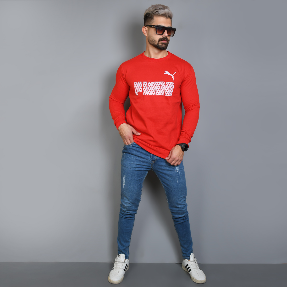 دورس مردانه Puma قرمز مدل varan