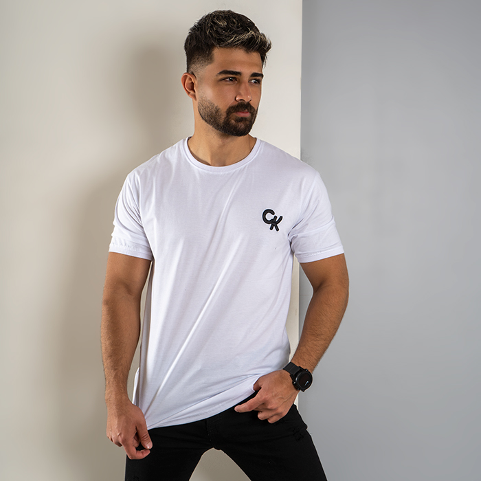 تیشرت مردانه سفید مدل Ck