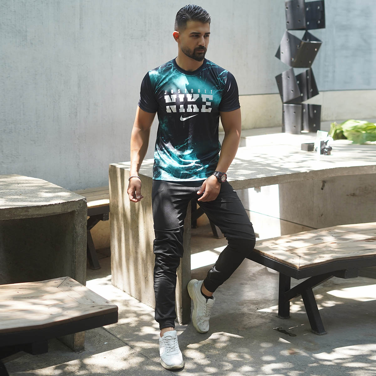 ست تیشرت شلوار Nike مردانه مدل Noron