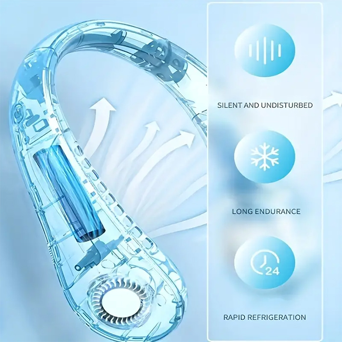 پنکه دور گردنی مدل Neck Fan
