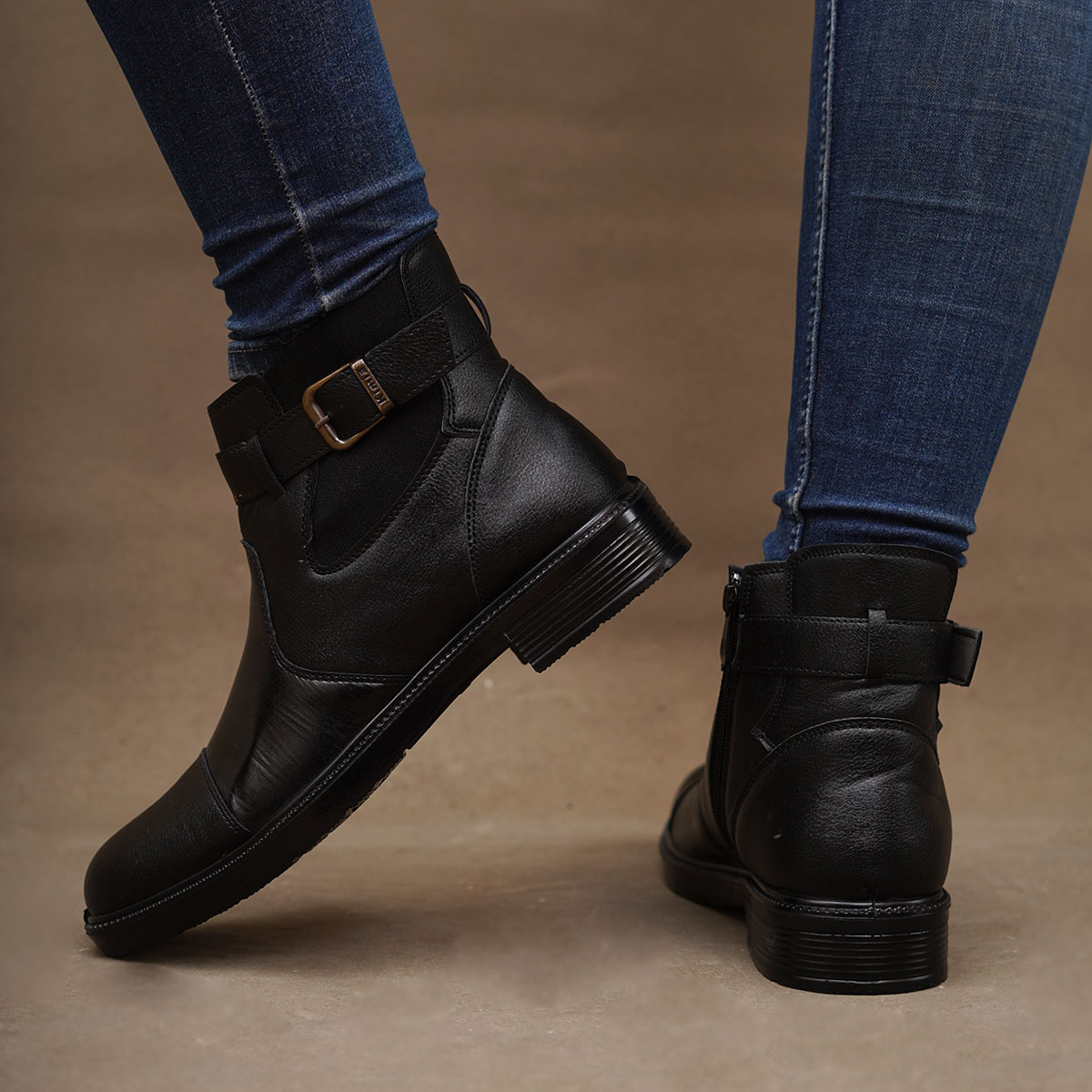 نیم بوت مشکی مردانه مدل Raybod