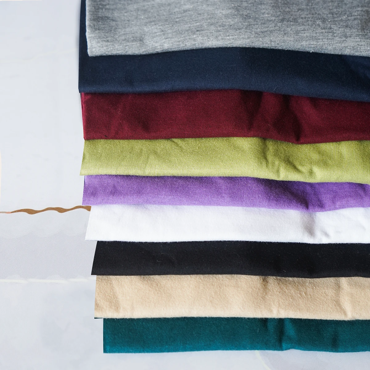 تیشرت ساده سبز مردانه مدل Vala