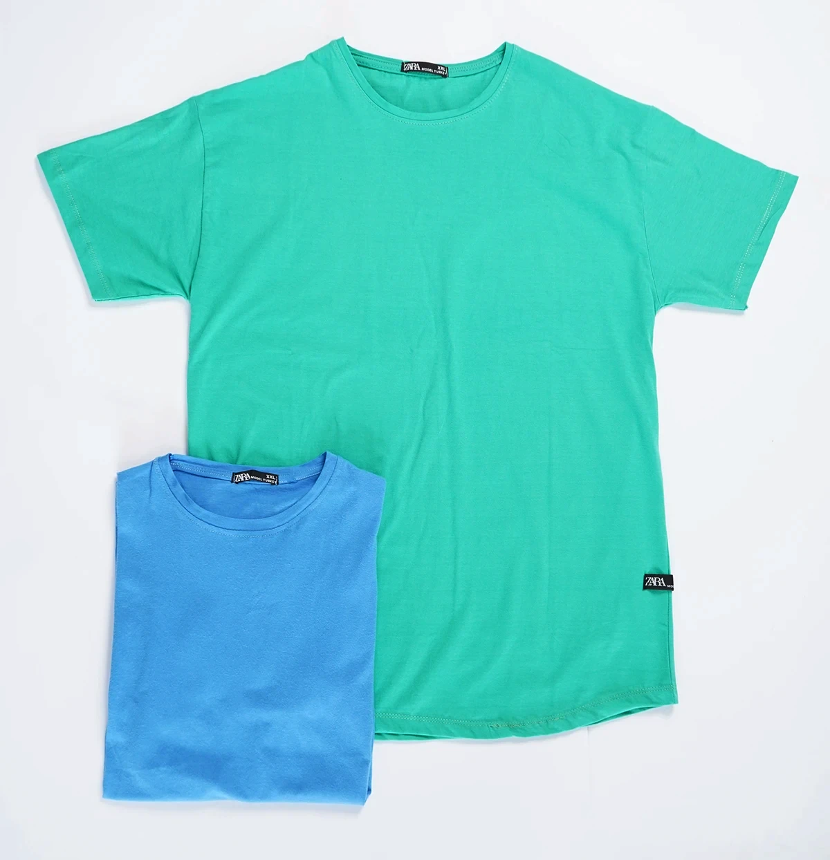 تیشرت مردانه سبز دریایی مردانه مدل Vala