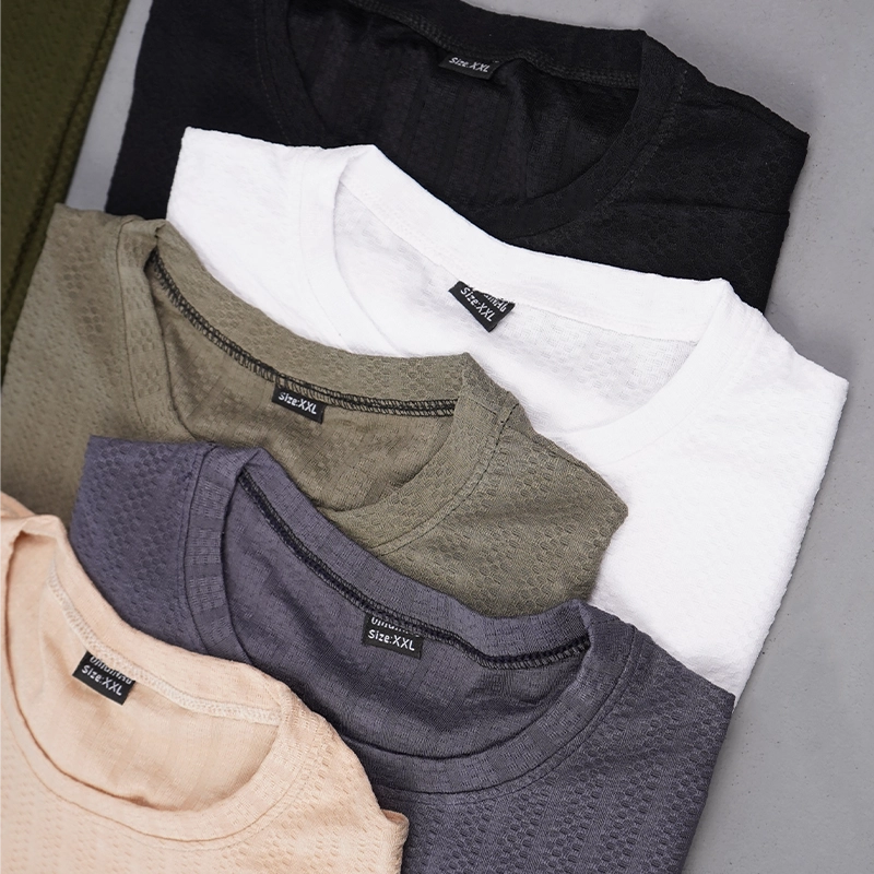 تیشرت کرم مردانه مدلBehnam