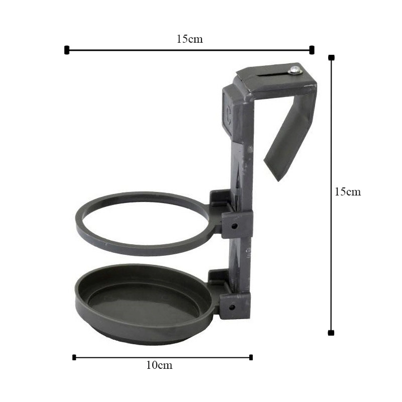 جا لیوانی تاشو خودرو ( مشکی )