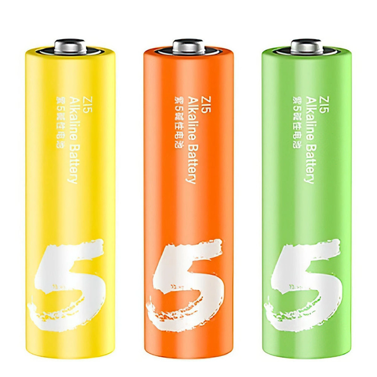 پک باتری‌ قلمی رنگین کمانی مدل ZI5