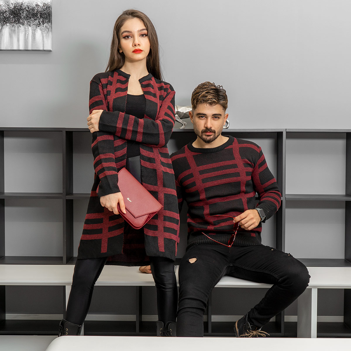 ست بافت مدل ASHER