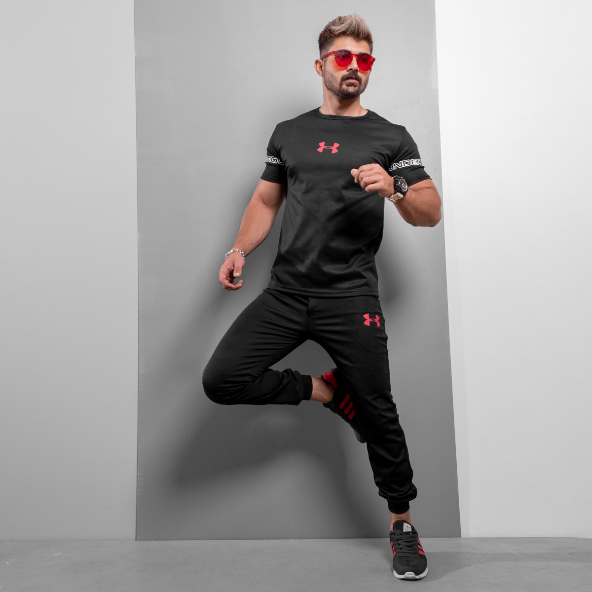 ست تیشرت شلوار Under Armour مردانه مدل Ranisi