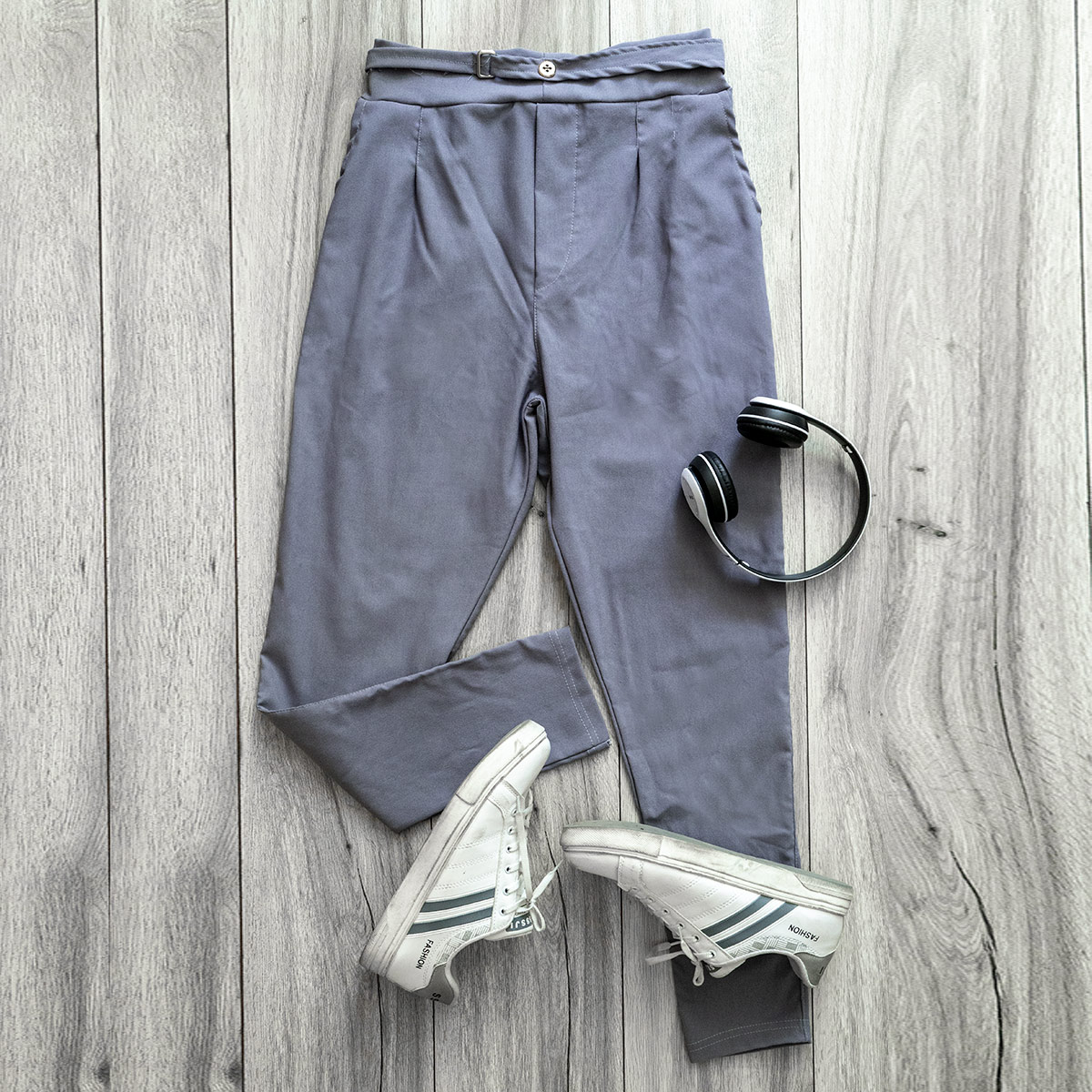 شلوار اسلش مردانه طوسی مدل Joie