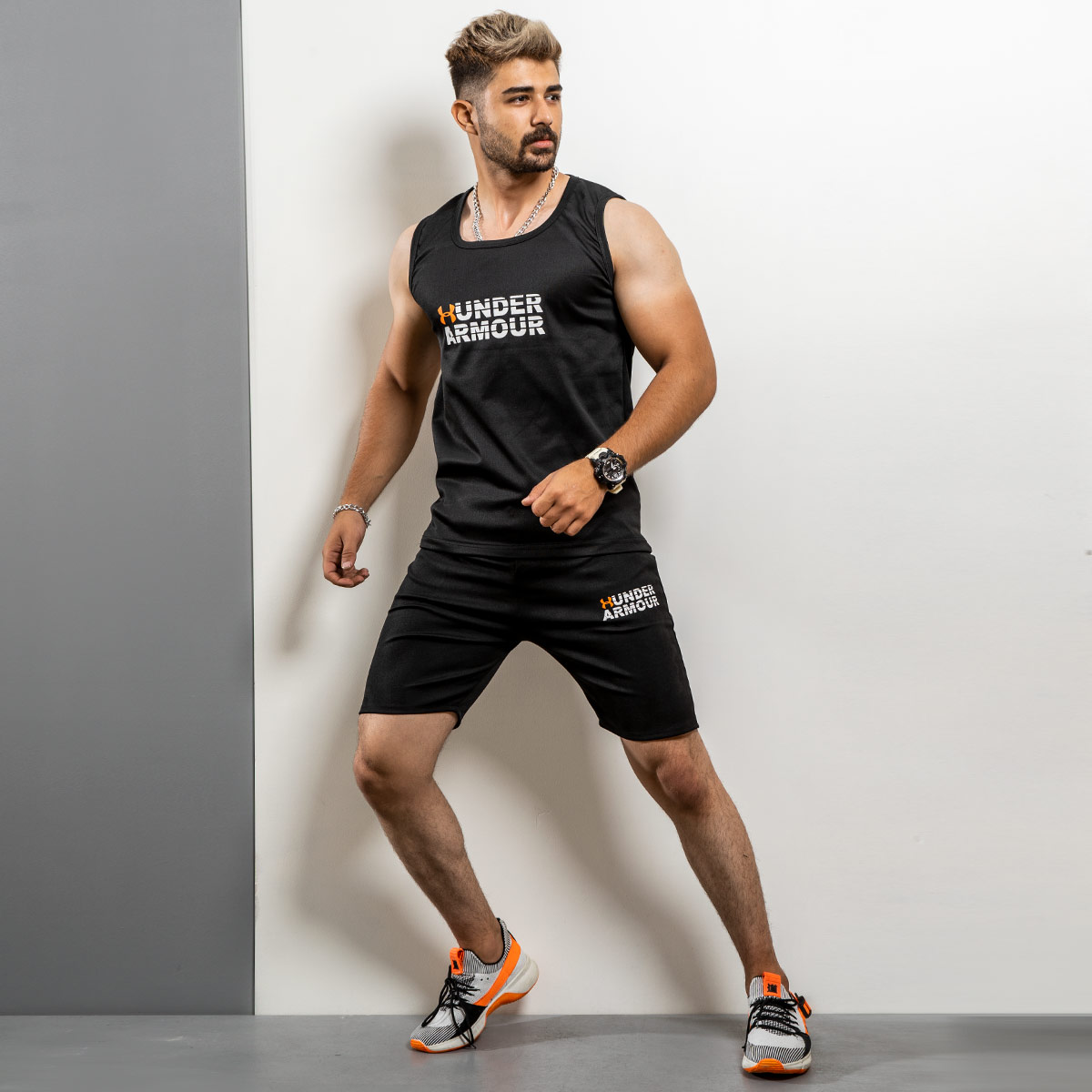 ست رکابی شلوارک Under Armour مردانه مدل Kloni