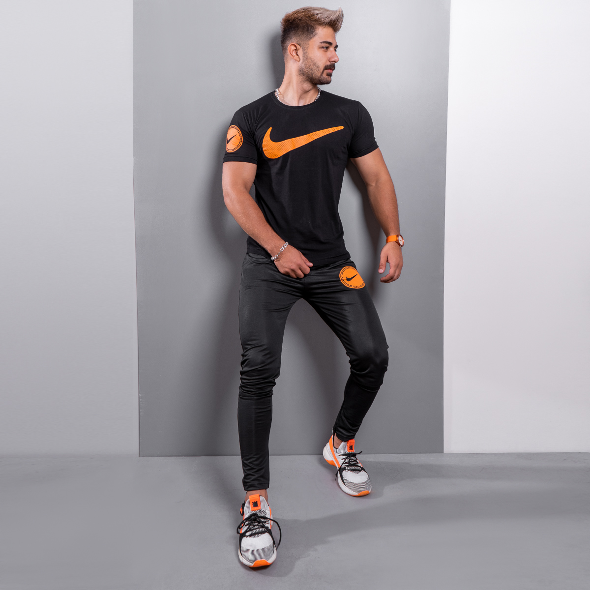 ست تیشرت شلوار Nike مردانه مدل famous