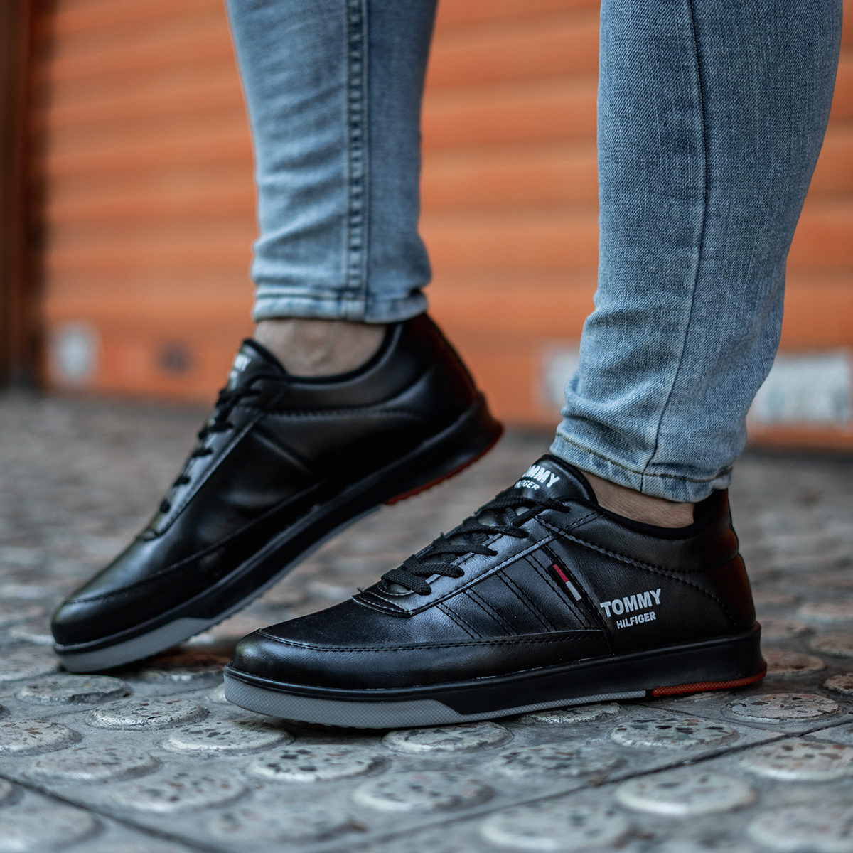 کفش Tommy مردانه مشکی مدلOpal